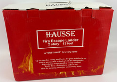 Hausse Fire Escape Ladder 2 Story 13 Feet – Please read description