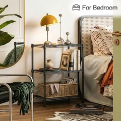 M MZG ,Storage Shelving 3-Shelf Wire Shelving Unit Metal Wire Shelves Storage