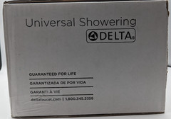 Delta 6-Setting In2ition ProClean Spotshield Showerhead Nickel Silver NOB