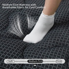 8″ 12″ 14″ Twin Full Queen King Mattress in a Box Pocket Spring Gel Memory Foam