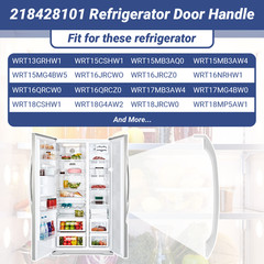 2 Pack 218428101 Refrigerator Door Handle Fits for Frigidaire Kenmore AP2114539