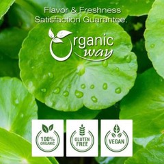 Organic Way Gotu Kola Powder – Organic, Kosher & USDA Certified