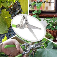 WORKPRO 2 Piece Pruning Shears Set Drop Forged With Carbon Steel Straight Blade