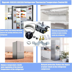 TRUE Upright Refrigeration Thermostat Temp control 800306 831932 800393 Air Kit