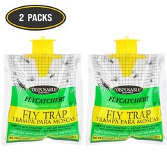 outdoor disposable fly traps to keep outdoor ranches free from annoying fly