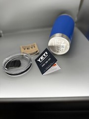 Yeti Rambler Tiff’s Treats CORPORATE BLUE not available RARE color limited ed