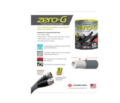 [ BIG SALE ] Zero-G Teknor Apex 5/8in x 50ft Premium-Duty Woven Gray Hose