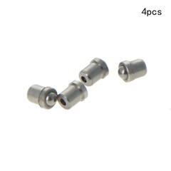 2 10PCS Brushed Nickel Closet Ball Door Catch Bullet Type Friction Stopper FC003
