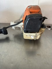 STIHL FS91R String Trimmer Engine And Throttle Assembly. RUNS READ DESCRIPTION