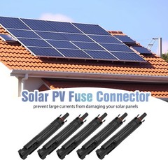 10/15/30A In-line Waterproof Solar Panel Cable PV Connectors Fuse Holder Socket