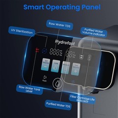 Hydrofast Water Filters & Countertop Reverse Osmosis System 6-Stage Filtration