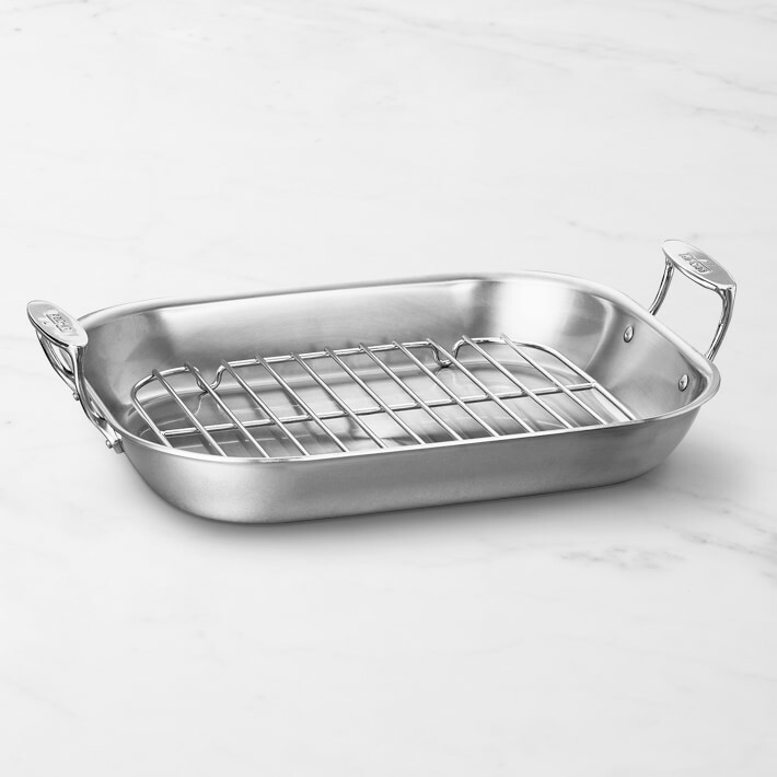 All-Clad Stainless Steel Extra Large Flared Roasting Pan NO RACK (DEMO)