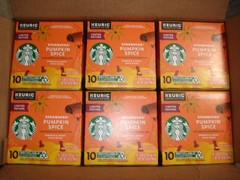 Starbucks Pumpkin Spice Coffee K-Cup – 60 Count | Seasonal Flavored