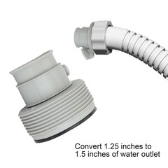 1-4pcs Adapter B 1.25″ to 1.5″ Type B Pool Hose Adapter Replacement Accessories