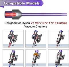 OEM Dyson V15 Light Pipe Crevice tool & Wand Clip fits V11 V10 V8 V7 Outsize New