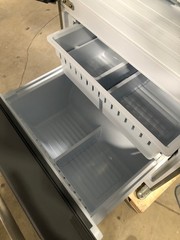30 in. 3 Door French Door Refrigerator, Stainless (OPEN BOX COSMETIC IMPECTIONS)