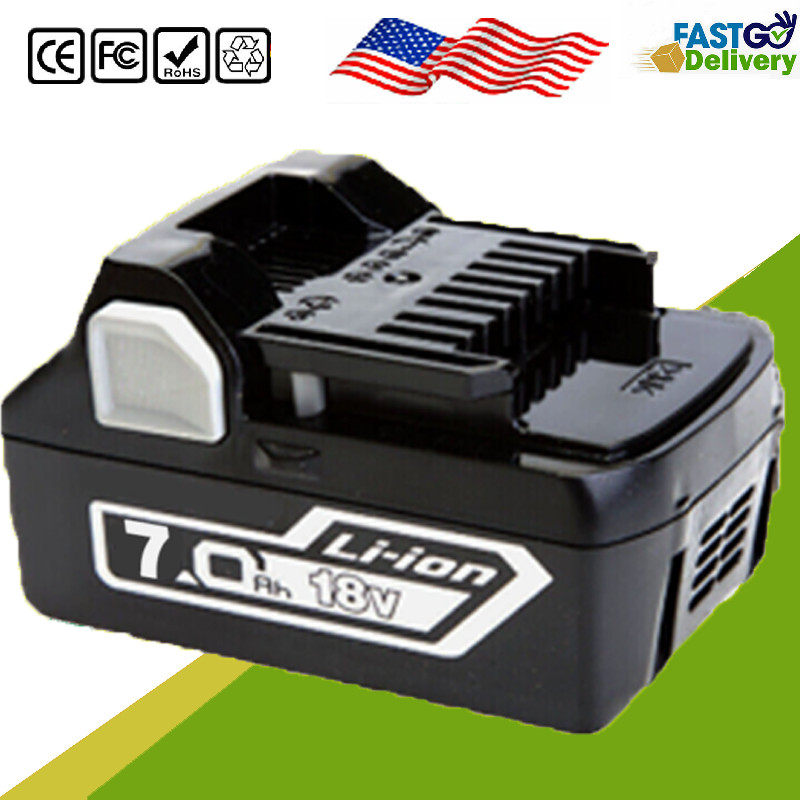 NEW For Hitachi & Metabo HPT BSL1815 18V Lithium-Ion Battery Pack BSL1830 7.0Ah