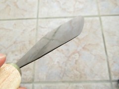 Crude – Chinese Vegetable Cleaver Knife, 7 inch,Carbon Steel, Super Thin & Light