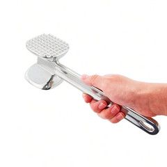 7.68In Double Side Beaf Steak Mallet Meat Tenderizer Hammer Kitchen Pounder Tool