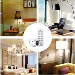 DEWENWILS Wireless Remote Control Light Lamp Socket E26/E27 Bulb Holder Base