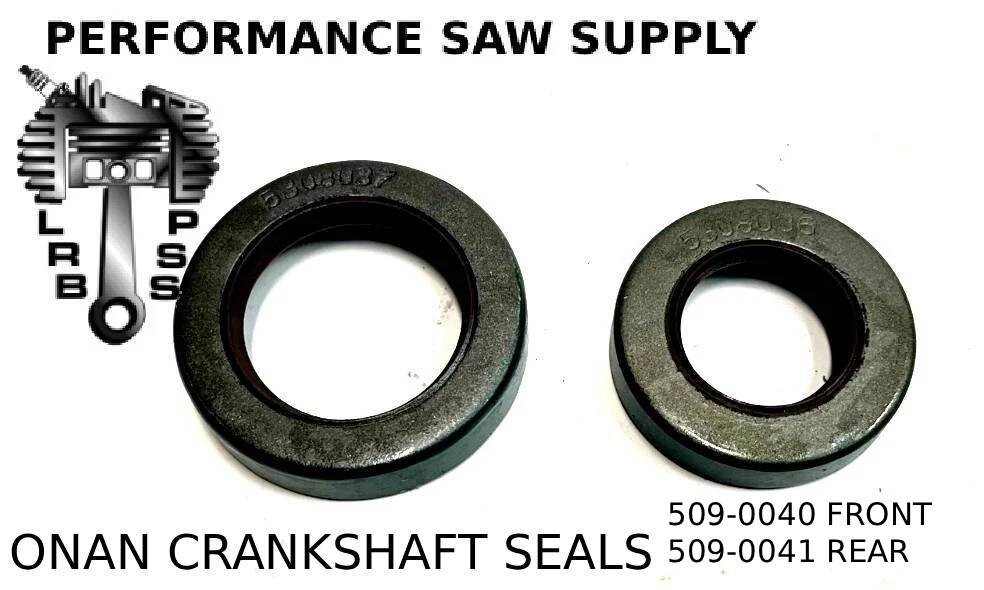 ONAN P216 P218 P220 P224 CRANKSHAFT SEALS, PTO & FLYWHEEL SIDE SEALS, USA SHIP