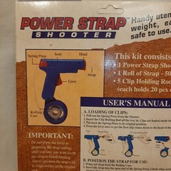 Balkamp Cable Zip Tie Strap Cutting Tension Tool Blue Steel Nylon New In Box