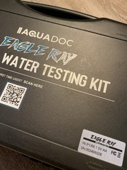 New-Aqua Doc Eagle Ray Digital Water Testing Kit/Pool & Spa Photometer + Strips