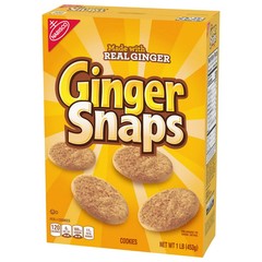 Ginger Snaps Cookies, Ginger Cookies, 16 oz