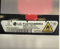 TCA36811409 LG Kenmore Refrigerator Compressor Genuine Part R600A W/Filter Dier