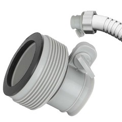 1-4pcs Adapter B 1.25″ to 1.5″ Type B Pool Hose Adapter Replacement Accessories