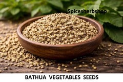 Natural Bathua Seed for Planting | Chenopodium Seeds | Lamb’s Quarters