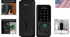 Smart Lock V2 with AI Scanner: Fingerprint Access, Remote Control & 8-Mo Battery