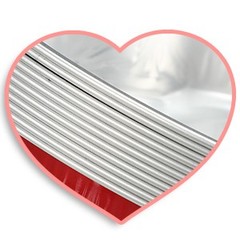 30 Pack Heart Shaped Cake Pans 9 oz, 3.4 and 1.86 oz Aluminum Heart Shaped Foil