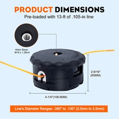 99944200907 Speed-Feed 400 Trimmer Head For Echo SRM-225 SRM-230 SRM210 SRM260