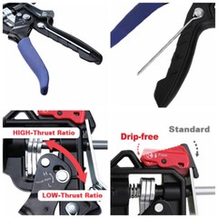 WORKPRO Caulking Gun Smooth Round Rod Adjustable Thrust Ratio Hand Silicone Gun