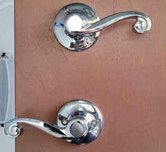 Vintage Kwikset Lido Polished Chrome Passage Hall/Closet Door Lever Right Handle