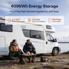 LiTime 12V 320Ah mini Self Heating Bluetooth Lithium Battery For RV Trailer