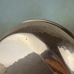 Williams Sonoma Ruffoni Historia Hammered Copper Frying Pan 11” Dinged Flaws