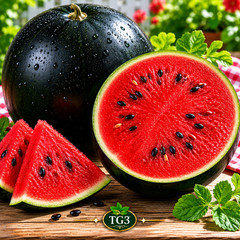 50+ SEEDS SUGAR BABY WATERMELON SUPER SWEET FRUIT HEIRLOOM NON-GMO MELON USA