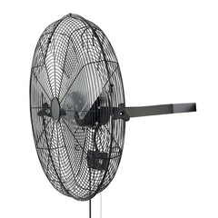 Uimoso 24 in Wall-Mounted Fan with Adjustable Speeds for Industrial Use