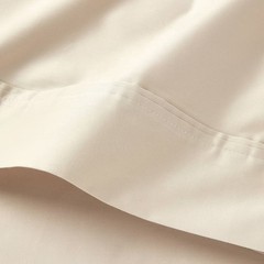 Queen Solid Performance 400 Thread Count Sheet Set True Khaki – Threshold: