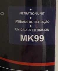 Frizzlife MK99 Replacement Filter Cartridge With FZ-2 Filter Cartridge Inside