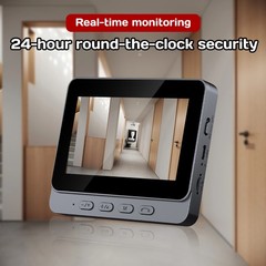 2.4G Wireless Smart Visual Intercom Video Doorbell Camera Monitor for Home US