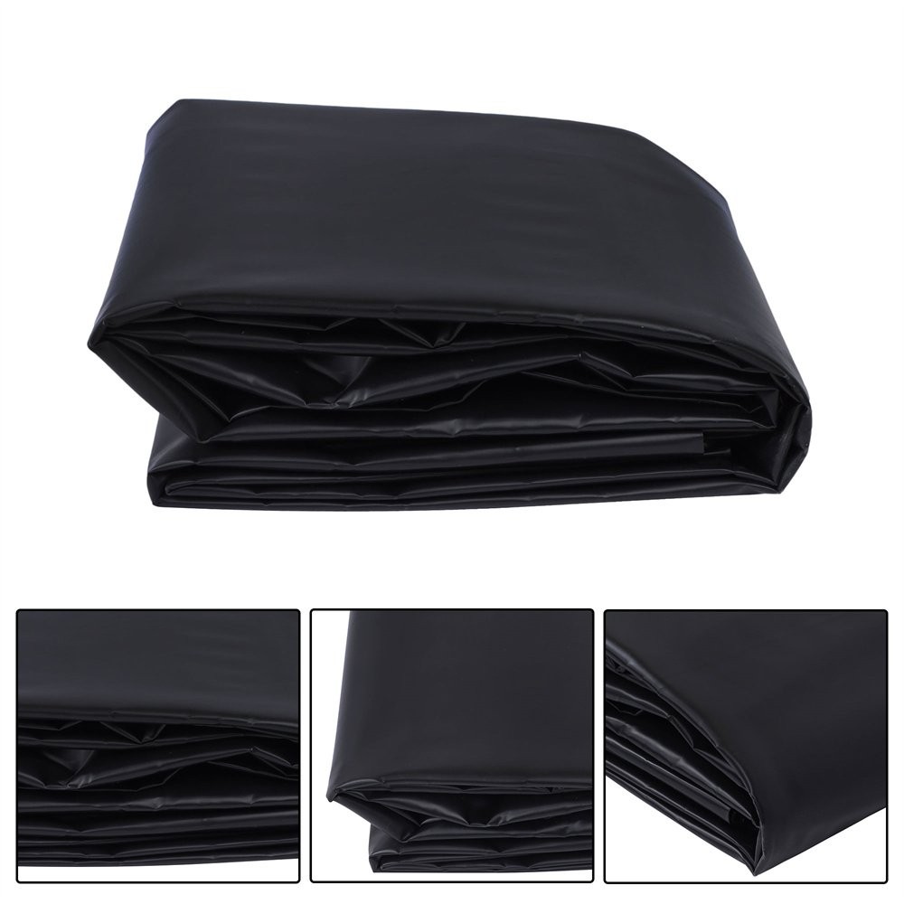 13X20 FT HDPE Pond Liners 20 Mil UV Resistant Preformed Fish Liner Easy Cutting