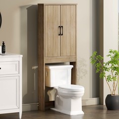 Ardent Over-the-Toilet Bathroom Storage Cabinet Euro Oak