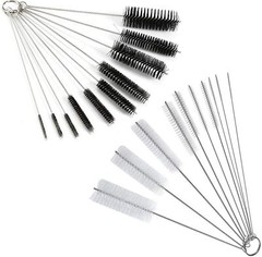 Nylon Straw Brush Cleaner Bottle Tube Pipe Small Long Cleaning 10Pcs Set USA Lot