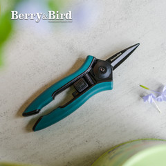 Berry&Bird Garden Pruning Shears Straight Blades Hand Pruners Trimming Scissors