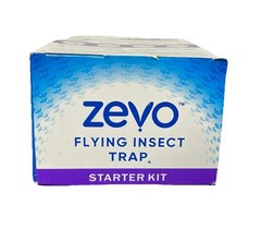 Zevo Flying Insect Trap Starter Kit. 1 Device & 1 Refill Cartridge