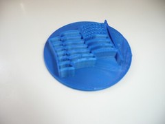 UNITED STATES US FLAG PATRIOTIC COOKIE STAMP EMBOSSER MADE IN USA PR5541