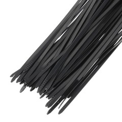 1000pcs 3″ 11 Lbs Cable Zip Ties Self-Locking Small Nylon 1/8″ Black